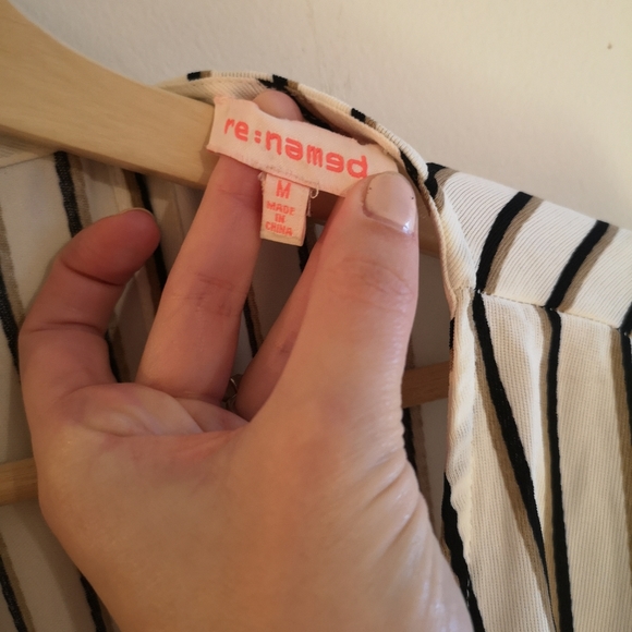 Re:Named striped jumpsuit - Picture 2 of 5